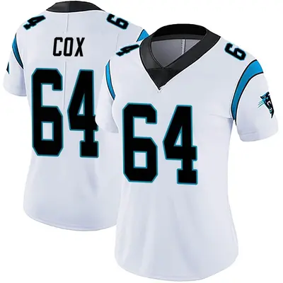 Women's Limited Bryan Cox Carolina Panthers White Vapor Untouchable Jersey