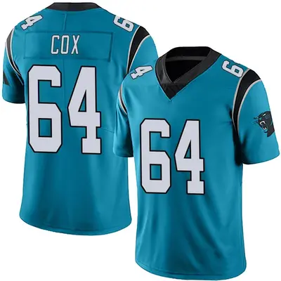 Youth Limited Bryan Cox Carolina Panthers Blue Alternate Vapor Untouchable Jersey